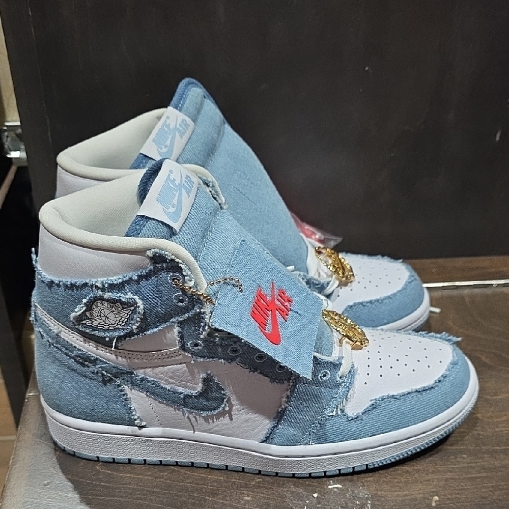 Womens Denim Air Jordan1 High